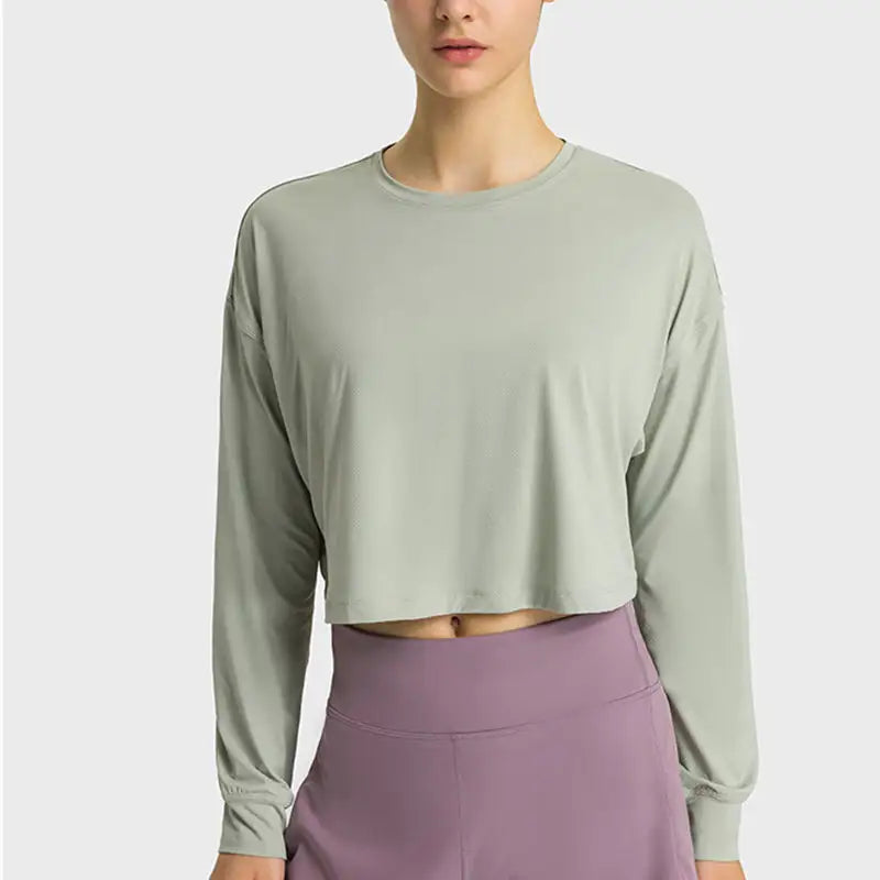 Long sleeve technical top